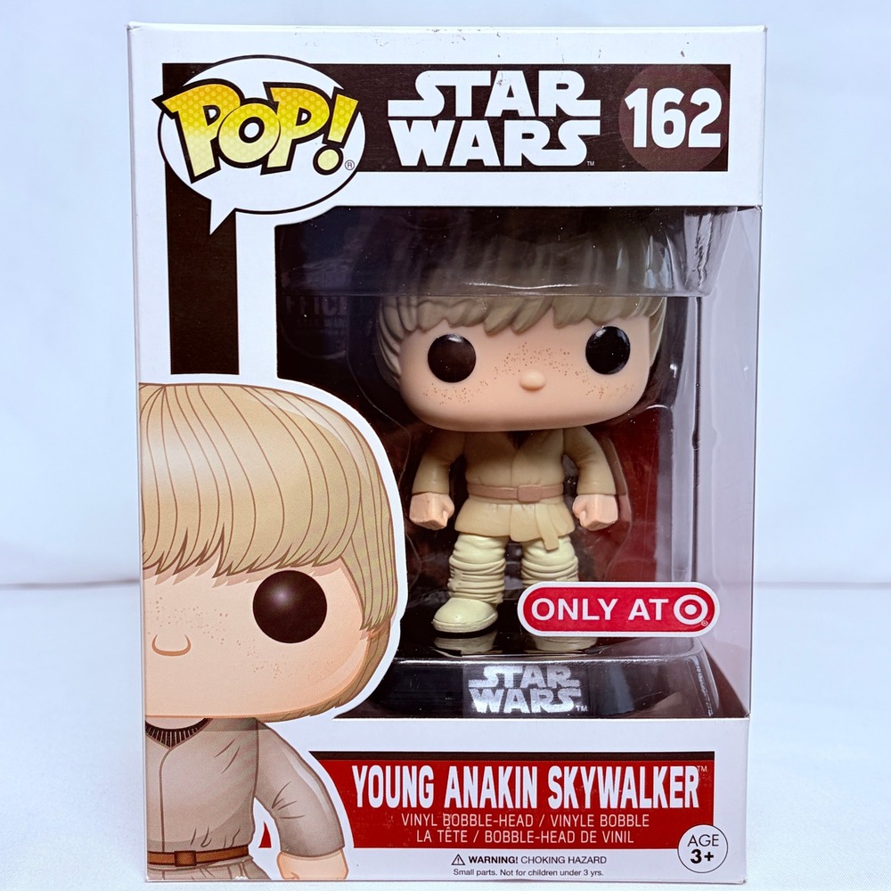 Funko Star Wars Young Anakin Skywalker 162 Tan Target Exclusive Vinyl BobbleHead